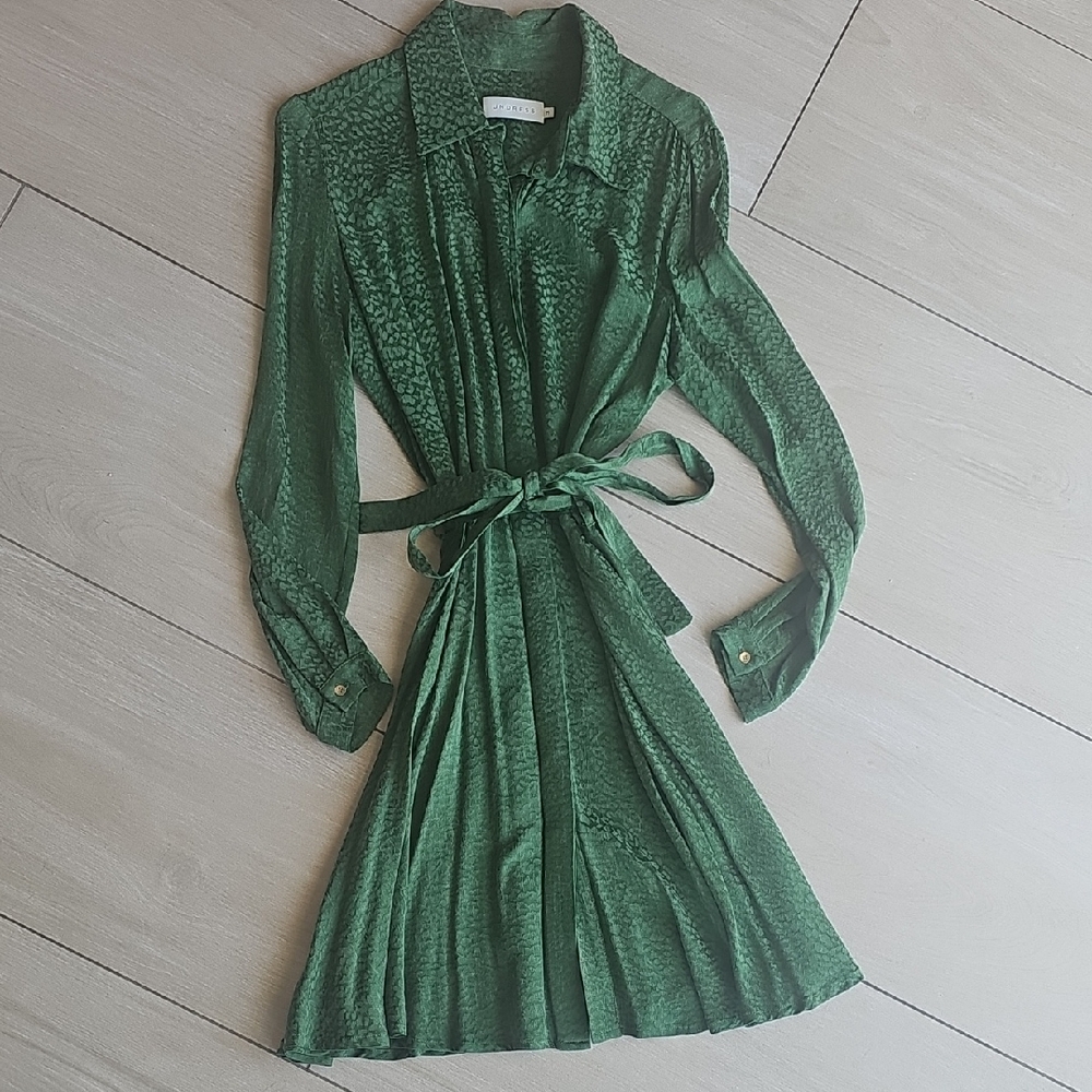 Undress Green Longsleeve Dress
